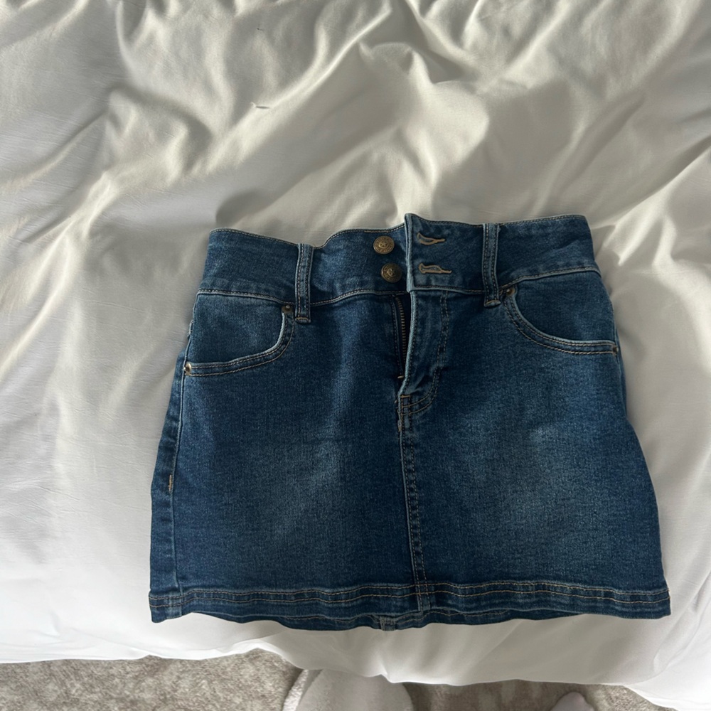 Princess Polly Denim Mini Skirt